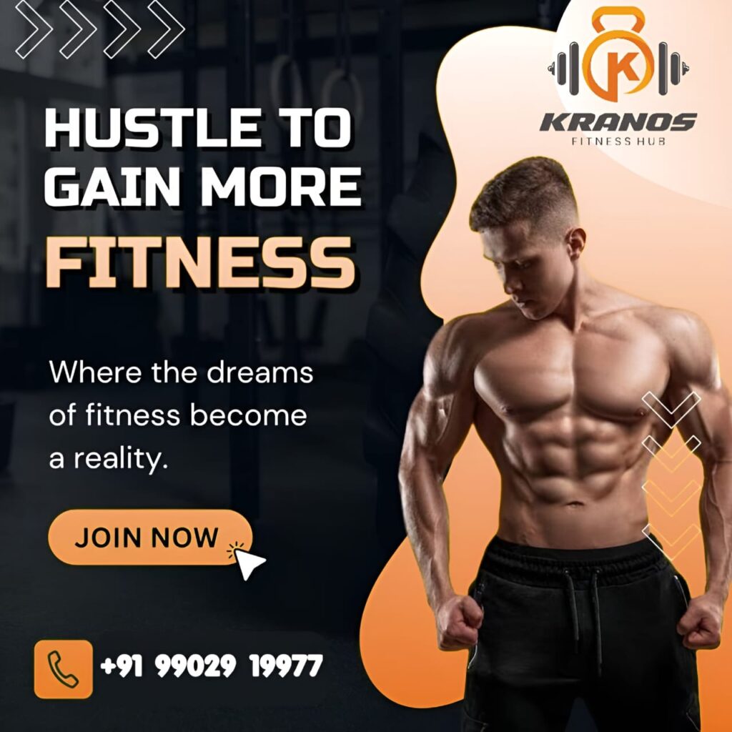 Hustle to Gain More Fitness at Kranos Fitness Hub! 💥