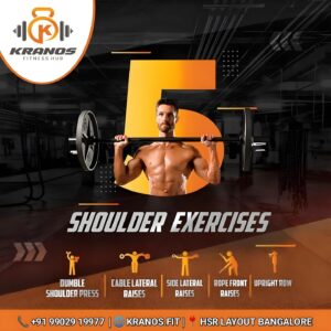 Effective Shoulder Exercises at Kranos Fitness Hub